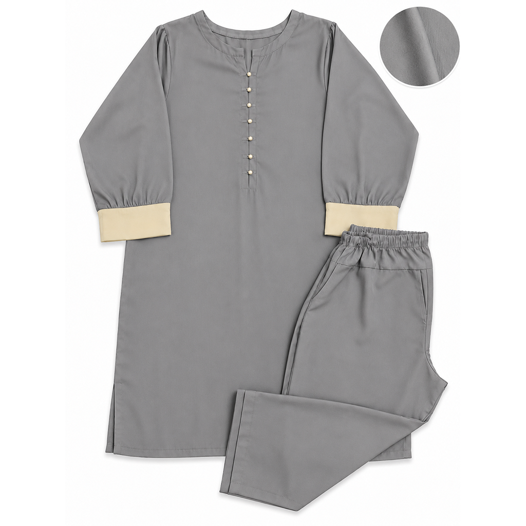 Solid Color 2 Piece (Georgette)