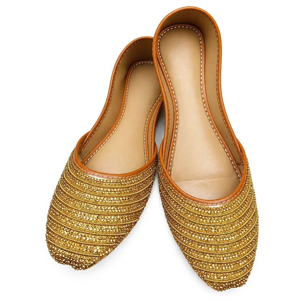 Fancy Golden Khussa