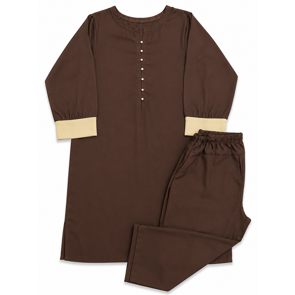 Solid Color 2 Piece (Georgette)