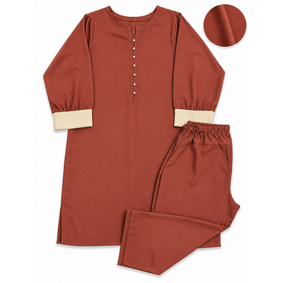 Solid Color 2 Piece (Georgette)