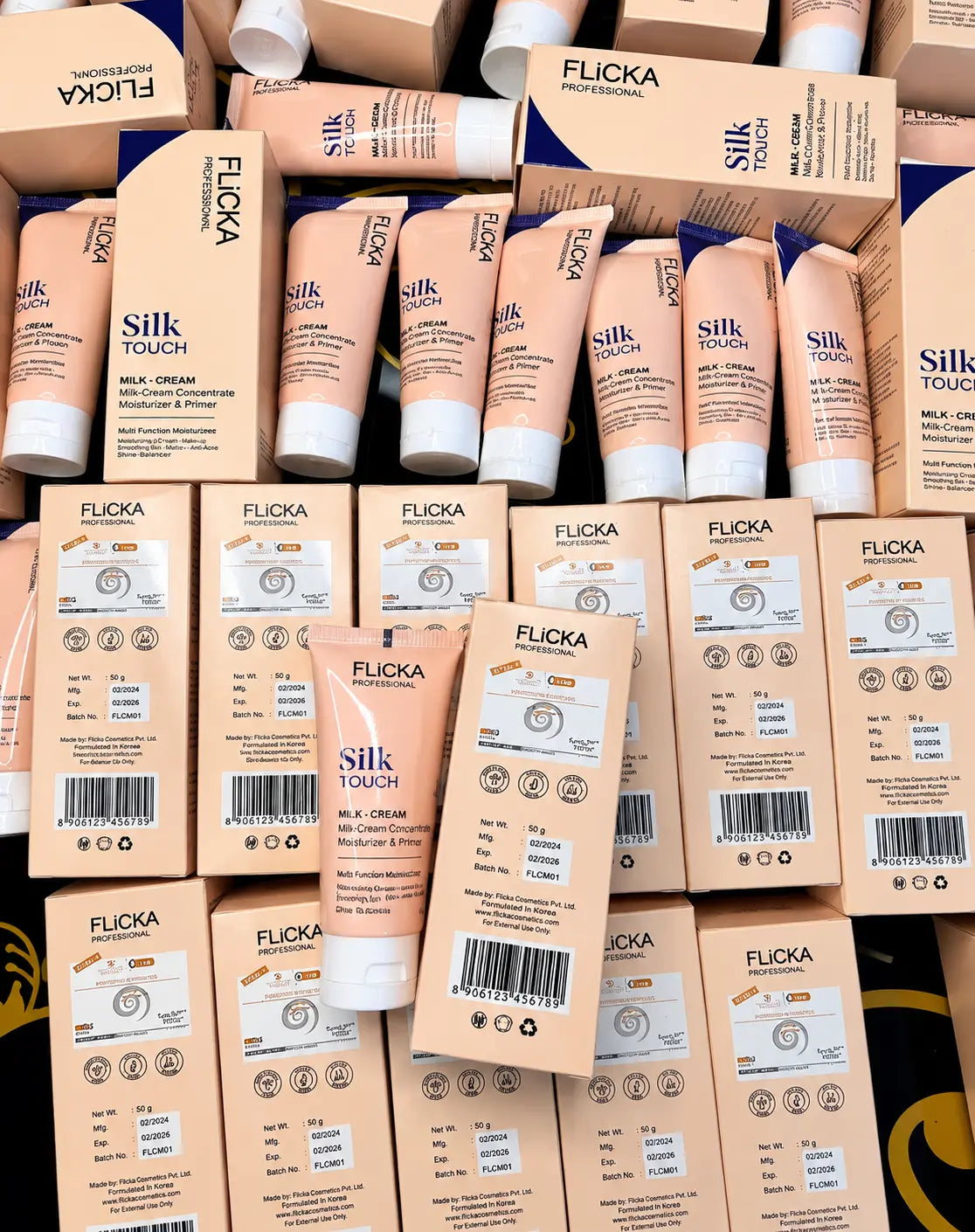 Flicka silk touch Milk-Cream moisturiser and Primer 60g.